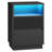 Morice 23.6'' Nightstand with Drawers and LED Lights