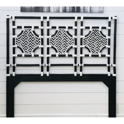 Zavier Wicker Open-Frame Headboard