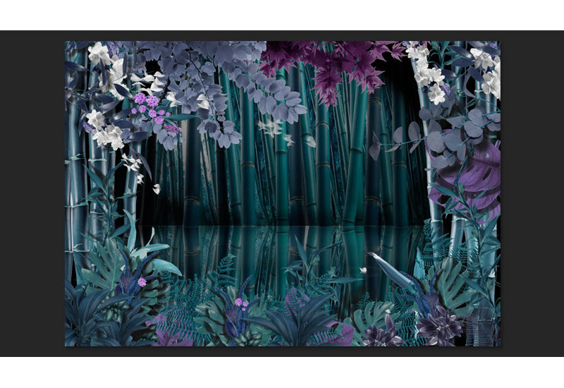 Mysterious Night 280cm x 400cm Wallpaper, 400 cm x 280 cm