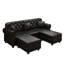 Canapé Chesterfield 82,6 po Mid-Century-707447934