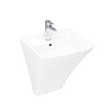 Free 19.5" Wall Bathroom Sink