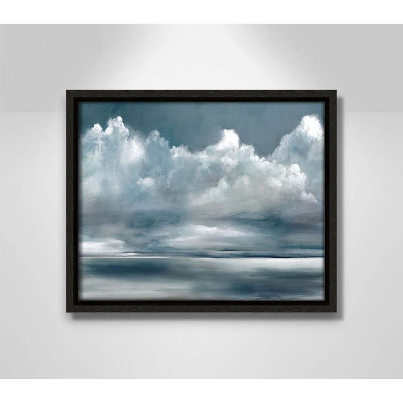 «Moody Seas» par Ruane Manning, Espresso, H 9,5 po x l 11,5 po