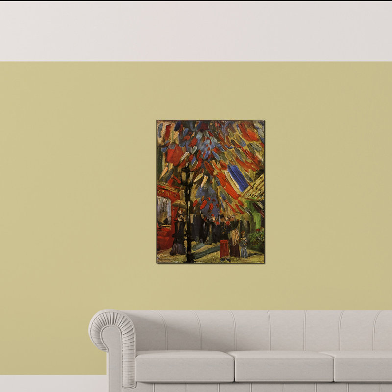 Vincent Van Gogh - No Frame Painting on Wood, 90cm H x 60cm W x 1.8cm D