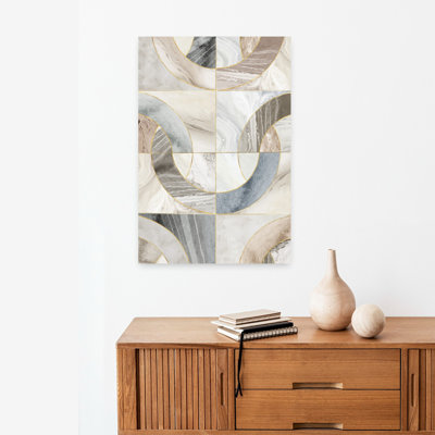 Mosaic Serenity Abstract Contemporary Art