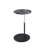 Orbit 15.5" End Table with Height Adjustable Marble Textured Top-1794863836