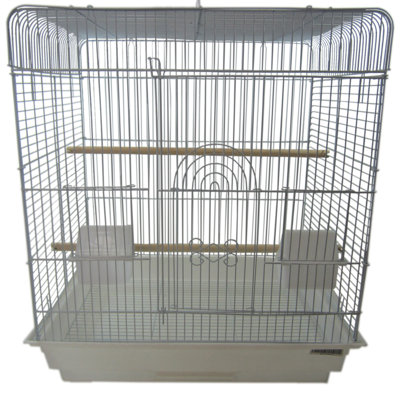 Petit cage à oiseau plat