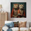 Chats à la mode rétro sur toile-1760382402-1760382404