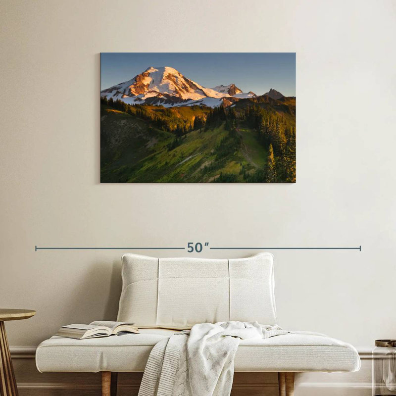 Alvord Sunrise Over Mt. Baker, H 24 po x l 36 po