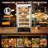 WeChef 5-Tier 15" Commercial Food Warmer 600W  Countertop Catering Pizza Display Case for Food Truck Food Tent Fast Food Restaurant