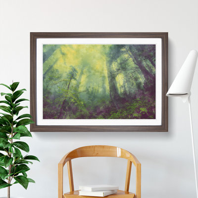 Green Forest Vol.8 - Framed Print