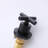 Solid Brass 2 Handles Bathroom Sink Faucet With Drain Assembly-113377509