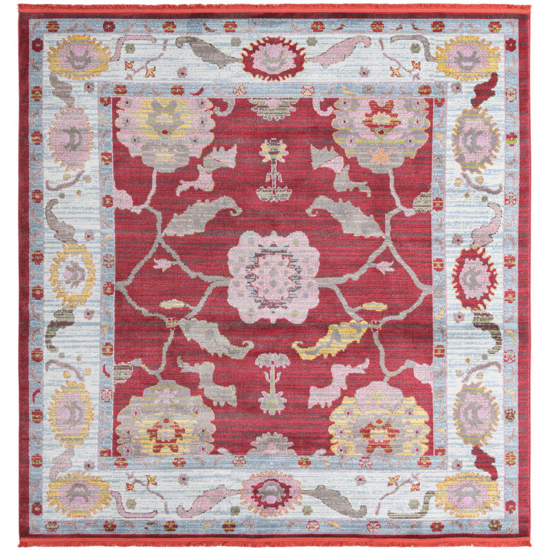 Ikat Indoor Rug, Square 8'2"
