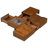 Coffee Table Only The Table, No Chairs.-1760850094