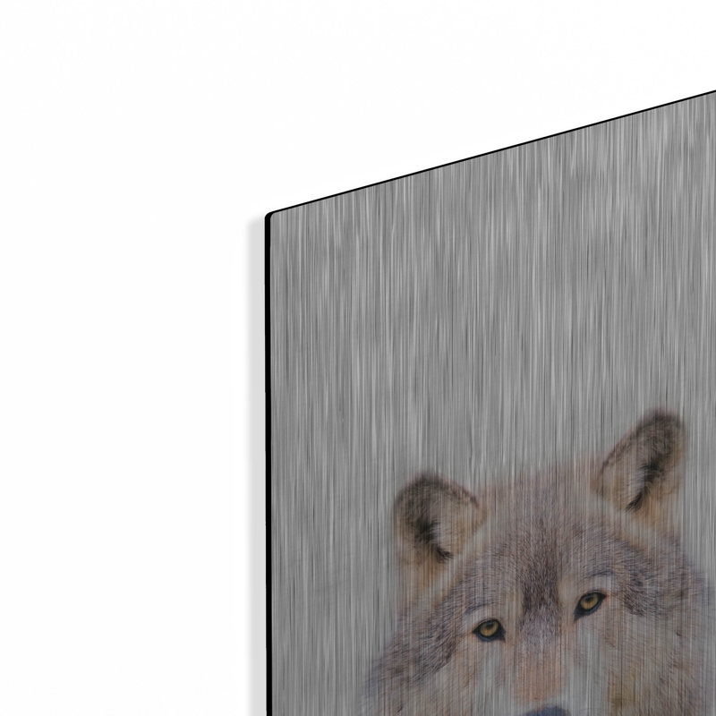 " Wolf " by Tai Prints, 16" H x 12" W