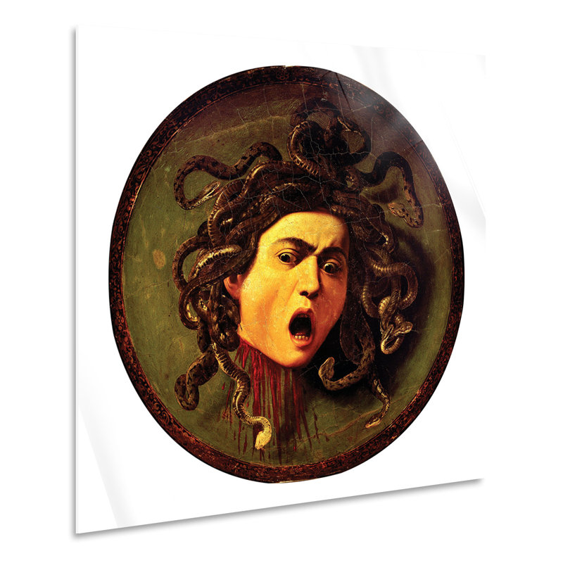 Jellyfish by Caravaggio - No Frame Painting, Plastic/Acrylic, 100cm H x 100cm W