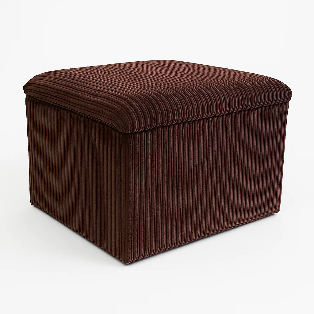 50cm Wide Tufted Footstool Ottoman