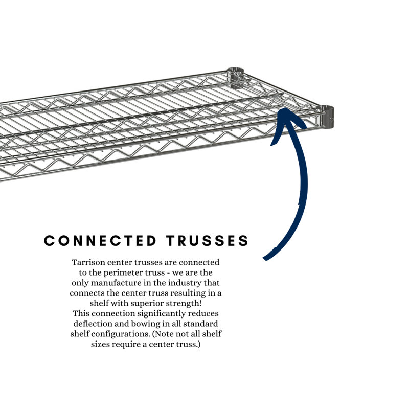 Heavy-Duty Shelving Unit, 63" H x 24" W x 18" D