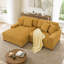 Canapé modulaire en velours côtelé 2 pièces Milbrey-2098009034-2129726390