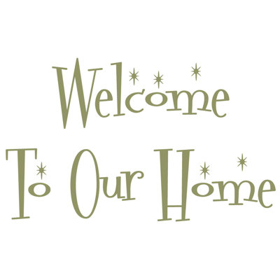 Text & Numbers Non-Wall Damaging Wall Decal