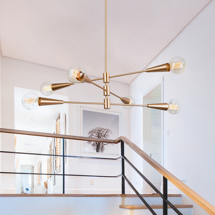 Adalgiso 6 - Light Modern Linear Chandelier