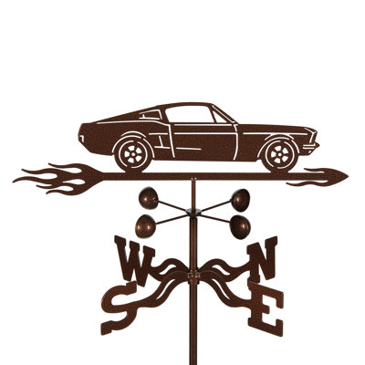 1967 Mustang 28'' H Transportation Weathervane