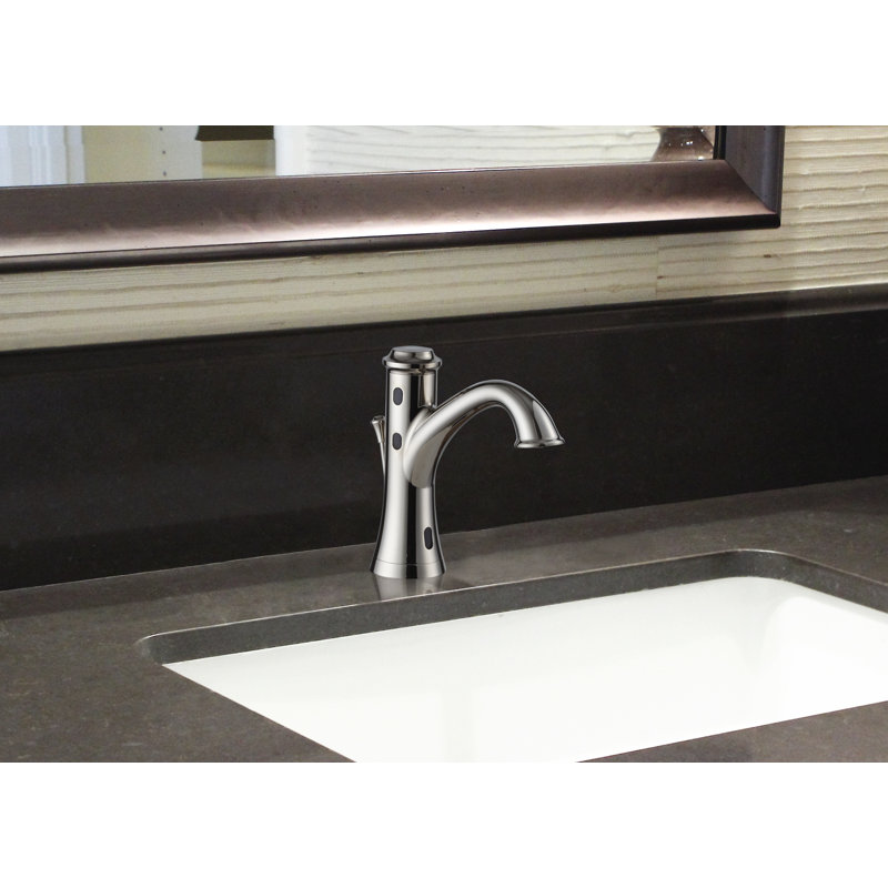 Robinet de salle de bain standard, Nickel brossé