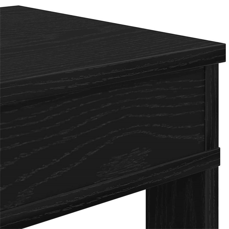 Shoe Rack 80X30x98 Cm Engineered Wood, Black, 98cm H x 80cm W x 30cm D