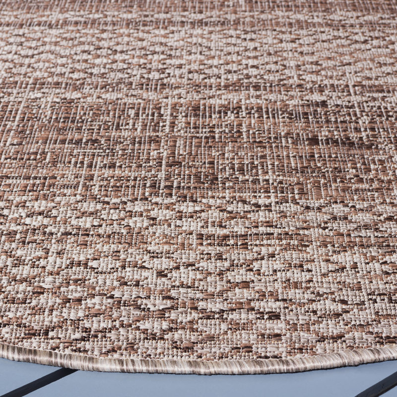 Tapis intérieur / extérieur à rayures Herefordshire Performance, ROND 6 pi 7 po