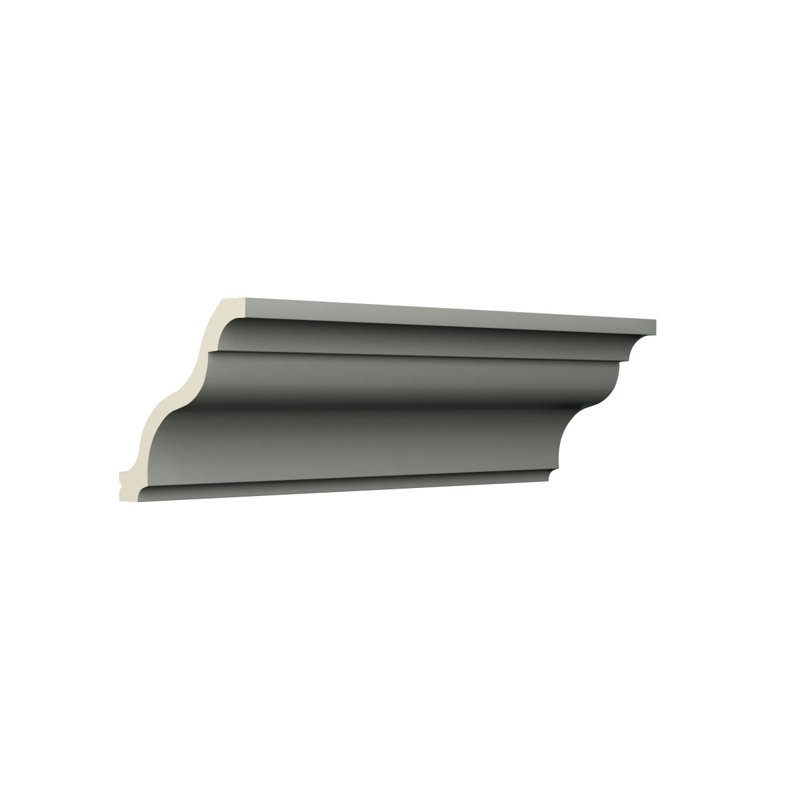 Azriel 96 in. Unfinished Polyurethane Crown Moulding