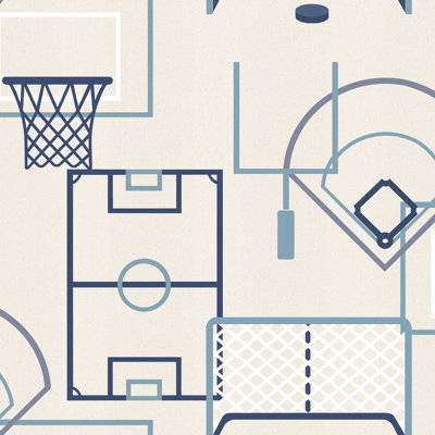 Papier peint Sports Play Zone