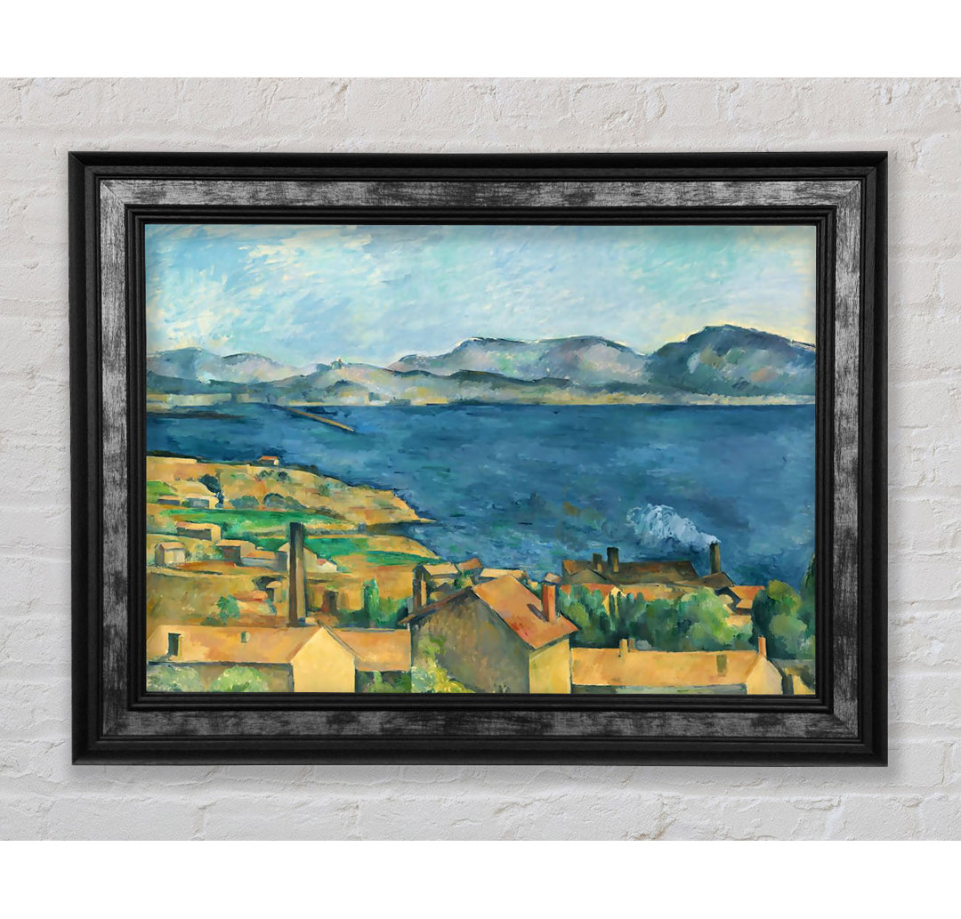 Cezanne die Bucht von Marseille - Einzelner Bilderrahmen Kunstdrucke