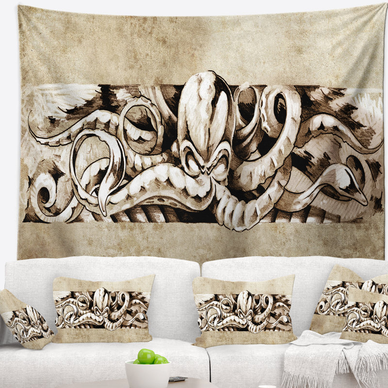 Polyester Tapestry, 78" H x 92" W