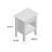 18.75'' W Solid Wood Nightstand