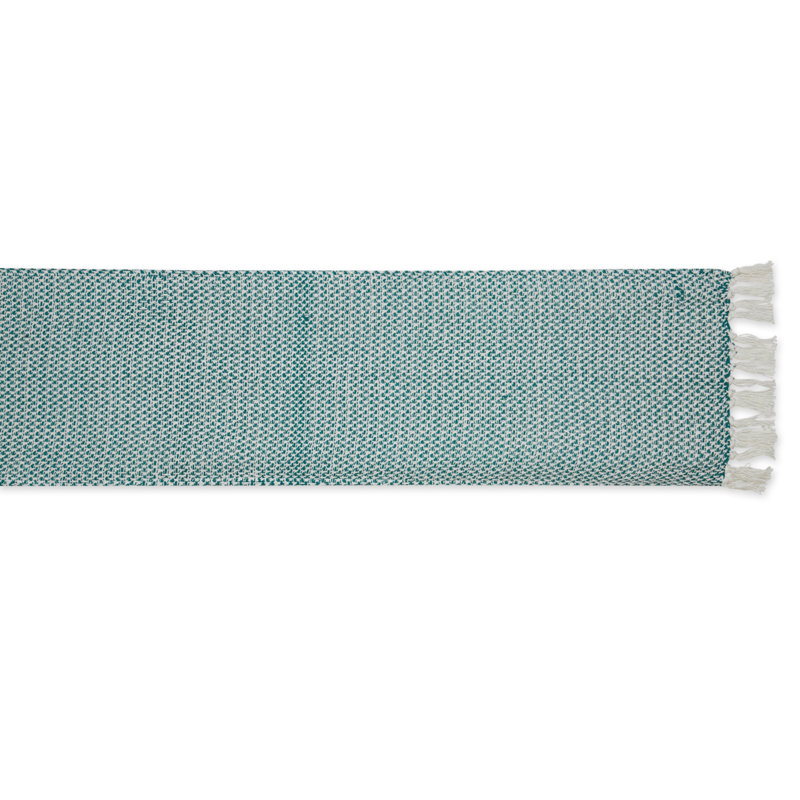 Destainy Solid Table Runner,  108'' x 15'', Teal
