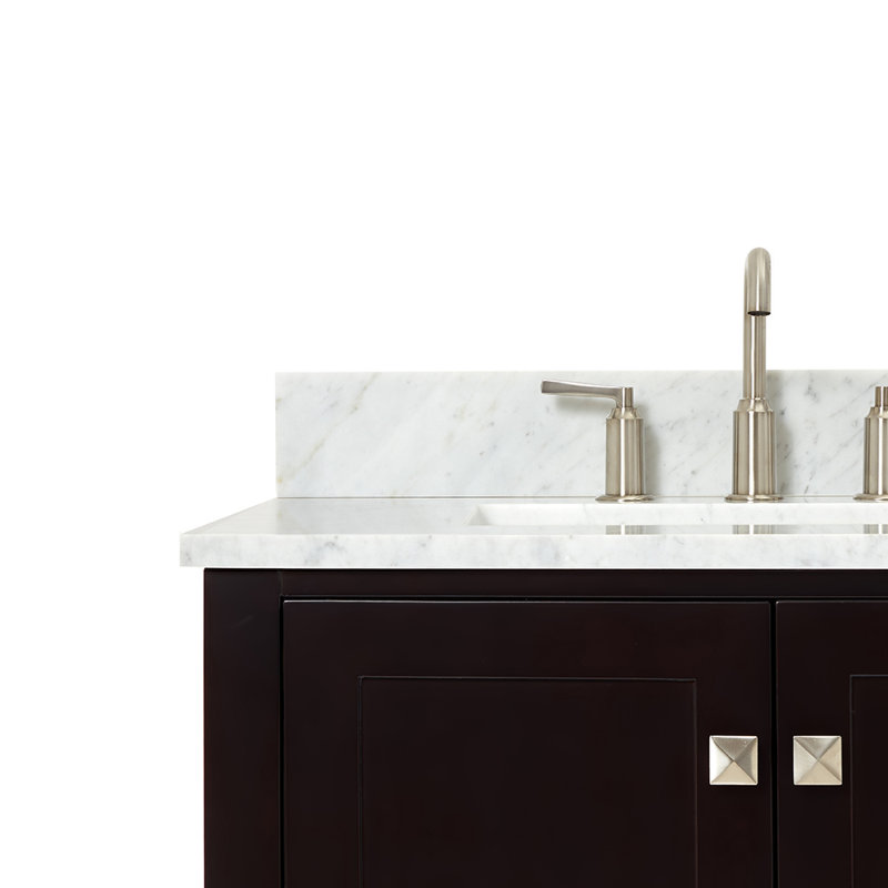 Ensemble de meuble-lavabo simple 43 po Flynt, Espresso