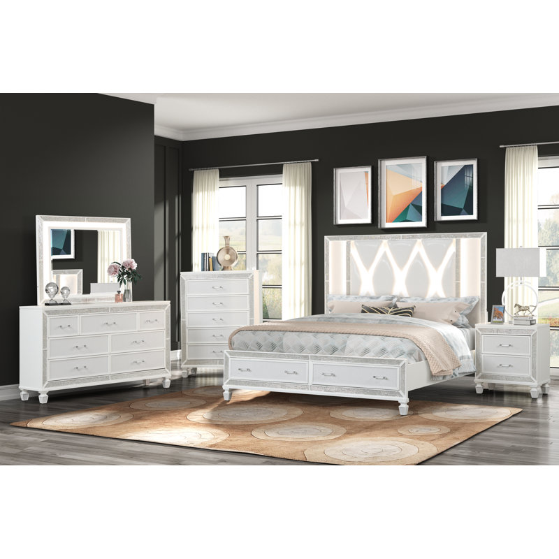 Ensemble de chambre à coucher Kylier, Très grand