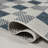 Drora Traditional Geometric Bold Gingham Navy/Cream Indoor/Outdoor Rug-2113435077