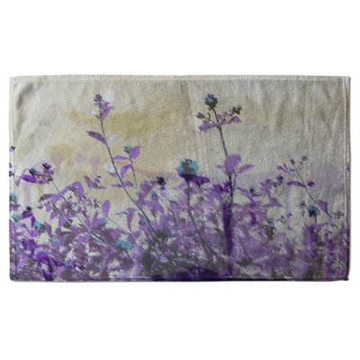 Cotton Floral Tea Towel Kitchen Towel