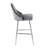Upholstered Velvet Counter Stool-546801883-546801884