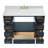 49'' Single Bathroom Vanity with Carrara Marble Top-93359460