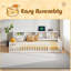 Lit en bois simple TG avec rangement et ports USB-186511848