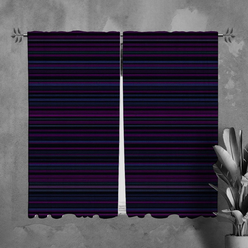 Raneka Room Darkening Curtain Pair, 20" W x 61" L