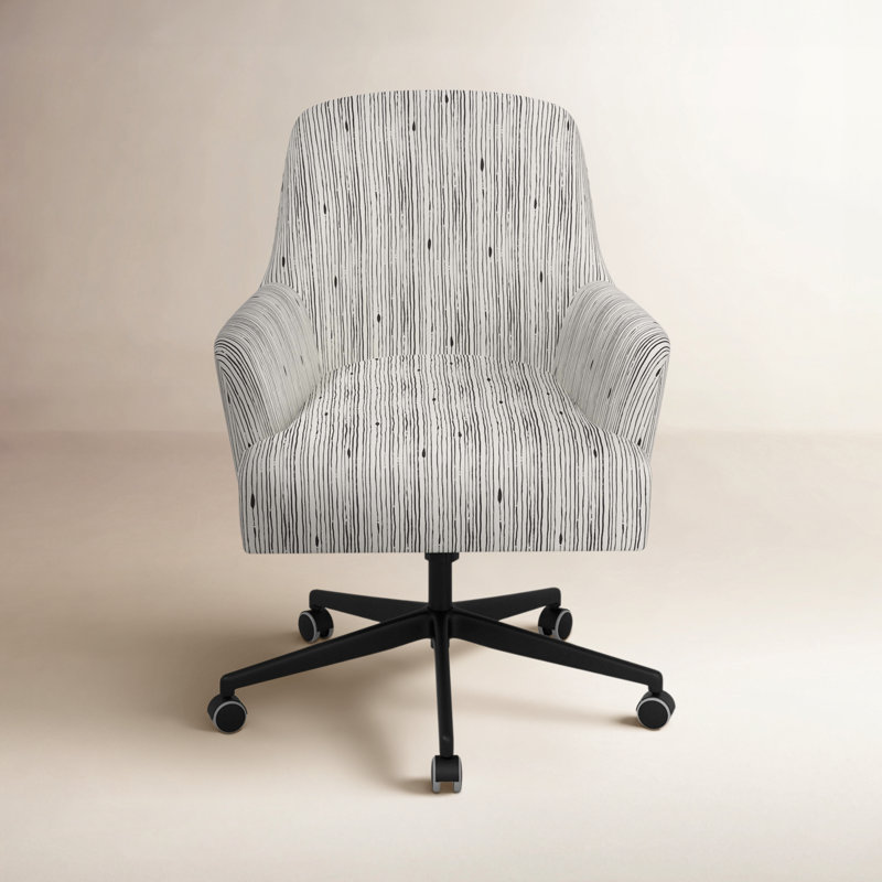 Aatos Task Chair, Shibori Stripe Ink