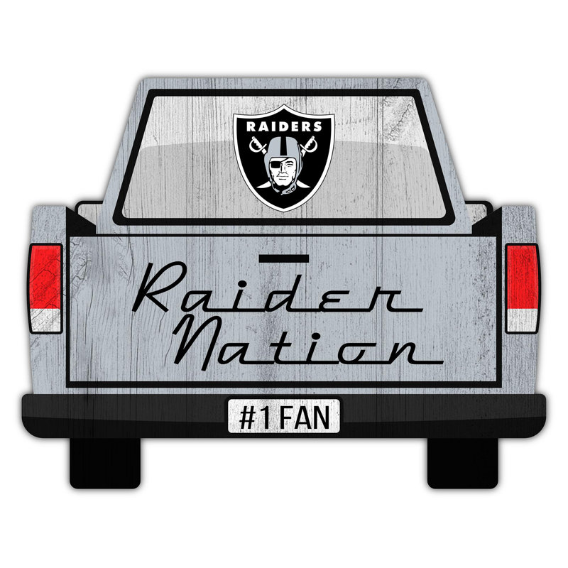 Traditional Entertainment Wall Decor, Oakland Raiders