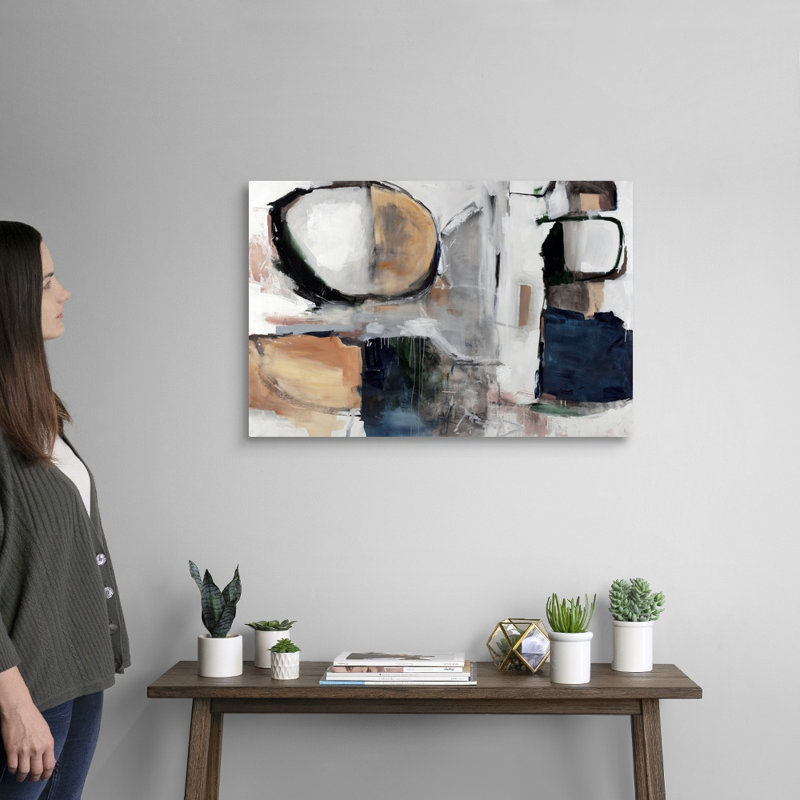 «Abstract Sound II» par Jodi Maas, reproduction d'art sur toile, Toile tendue, H 20 po x l 30 po x P 1,25 po