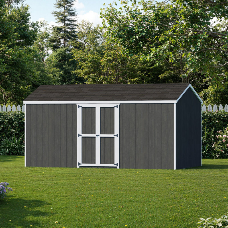 Value Gable Shed With Side Entry, Yes, 96.5'' H x 96'' W x 192'' D