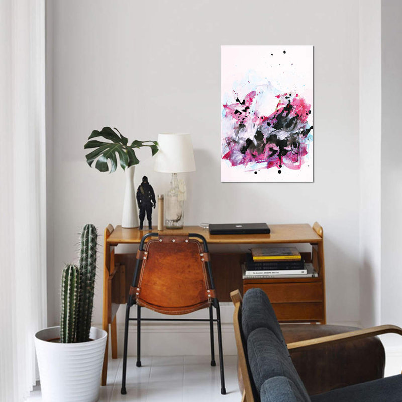« robata » non disponible sur toile, H 12 po x l 8 po x P 0,75 po, Pas de tapis, Toile tendue