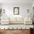 Modern Chenille Loveseat Sofa Couch With Ottoman-1360277078-1360277066