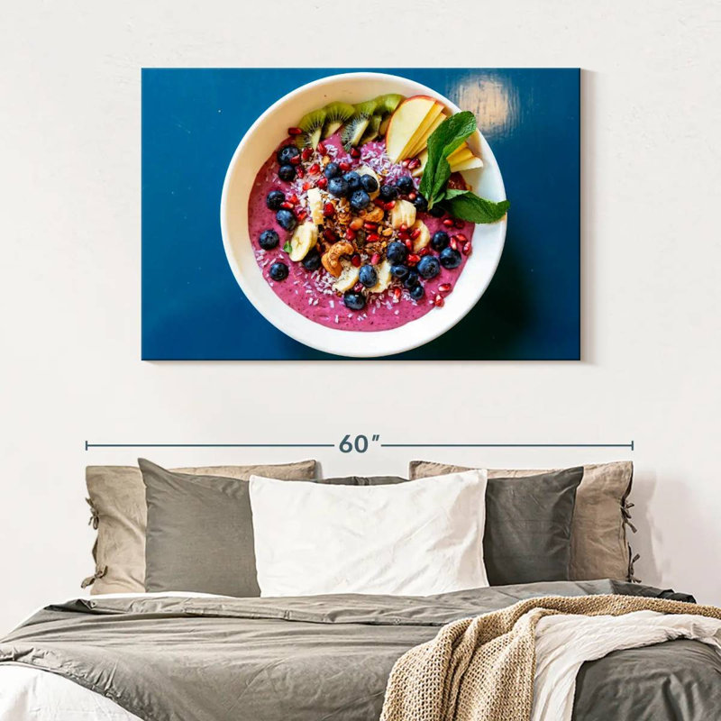 Yarlin Acai Bowl, 32" H x 48" W