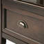 Banc de rangement pour hall d'entrée avec tiroirs - Brun acajou-1376834042